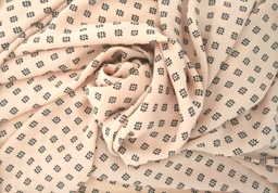 Georgette coral corbatero